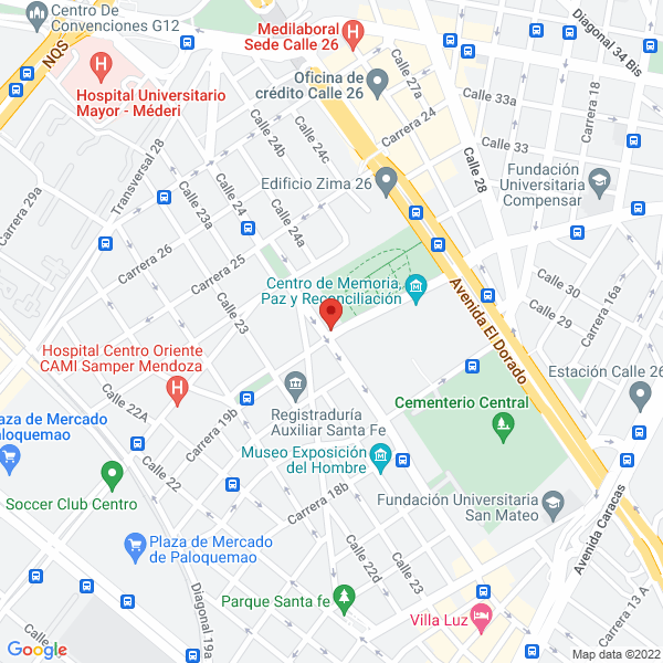 Mapa de Mercadeo E Inversiones Lucas Ltda.