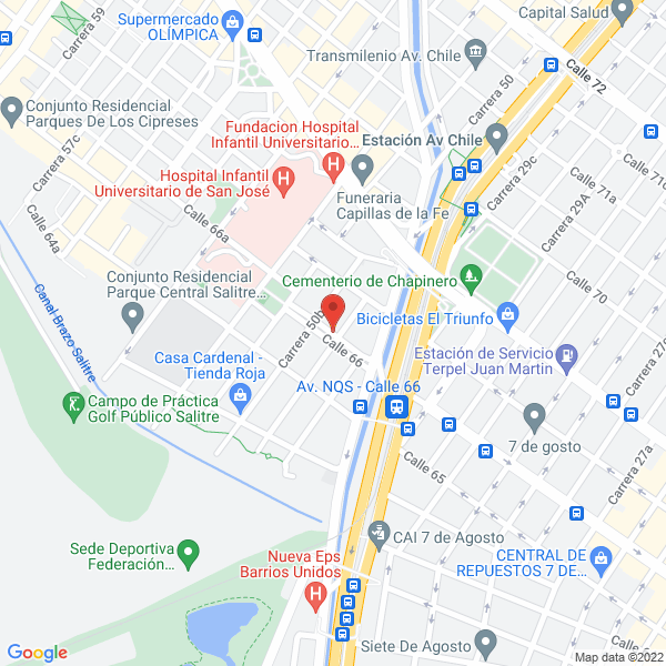 Mapa de Compuangel Ltda.