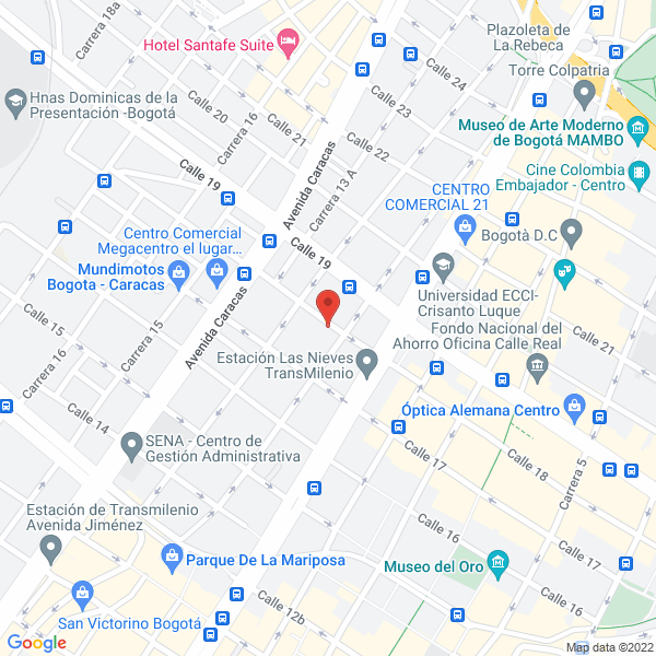 Mapa de Electrocontactos Estrada