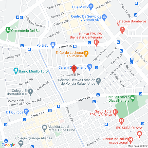 Mapa de Lienzos Nissi