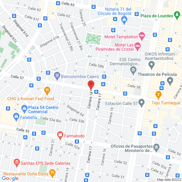 Mapa de Academia Latinoamericana De Ciencias Integradas A T D E U