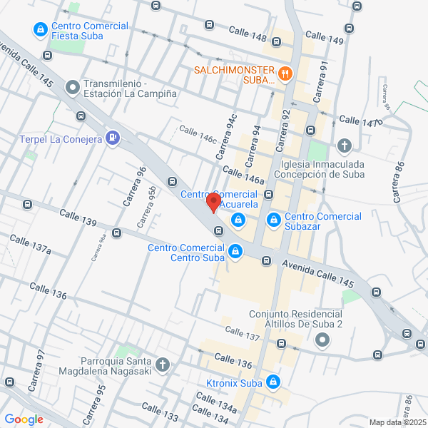 Mapa de Carmen Rosa Salamanca Salcedo