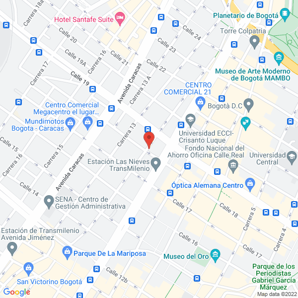 Mapa de Electroindustriales S.J. Ltda.