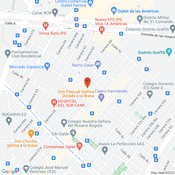 Mapa de Villa Duarte Javier