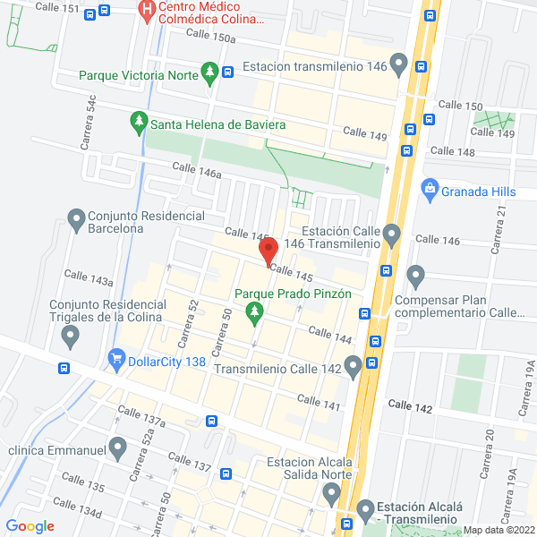 Mapa de Beauty Cosmetics S.A.S.