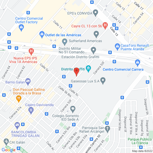 Mapa de Polyblend Ltda.