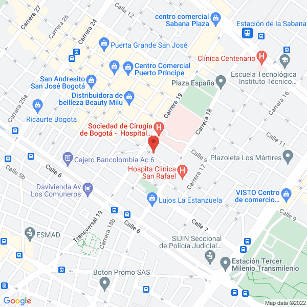 Mapa de Cooprepuestos Ltda.