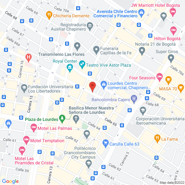 Mapa de O.C. Comunicaciones & Diseño