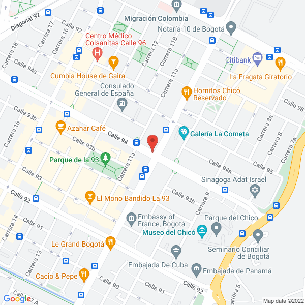 Mapa de Adprosan Ltda. Administra Y Protege Ltda.