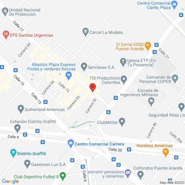 Mapa de Ingeniería De Soporte Y Adiestramiento Técnico En Maquinaria S.A.S.
