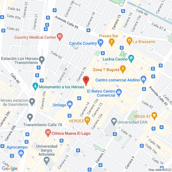 Mapa de Cure Y Cia Ltda