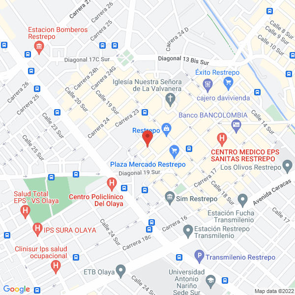 Mapa de Suelas Lufer Ltda.