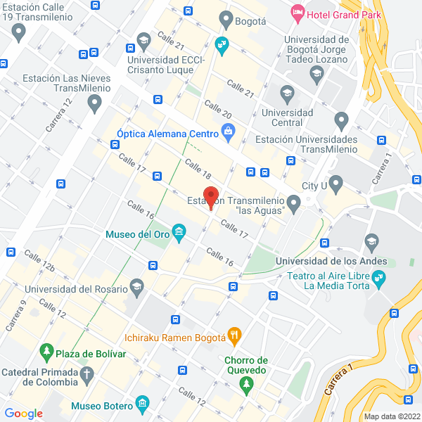 Mapa de Naranjo Montenegro Jimmy