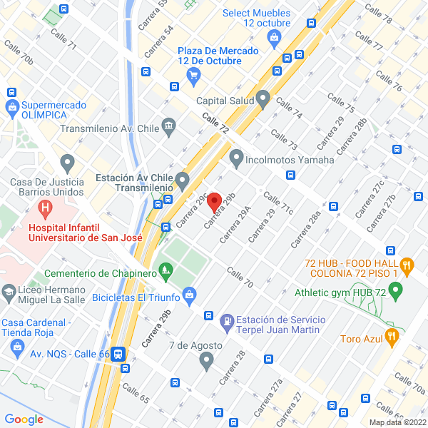 Mapa de Paper Suport S.A.S.