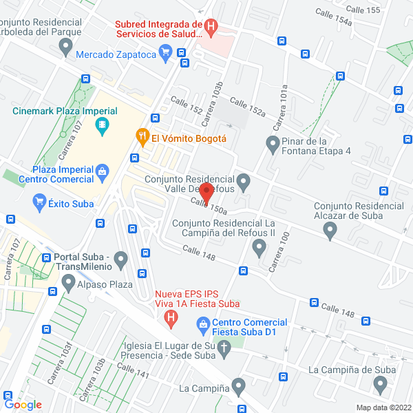 Mapa de Poligono Comedia Show