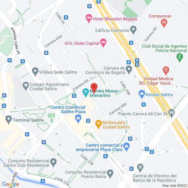Mapa de Alas Por Una Colombia Ltda