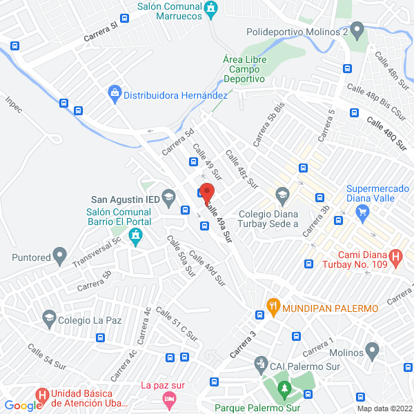 Mapa de Centro Médico San Agustin