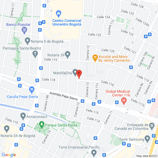 Mapa de Blue Laser