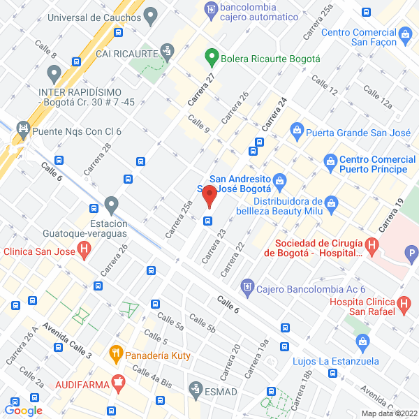 Mapa de Talleres L.G.R. Ltda.