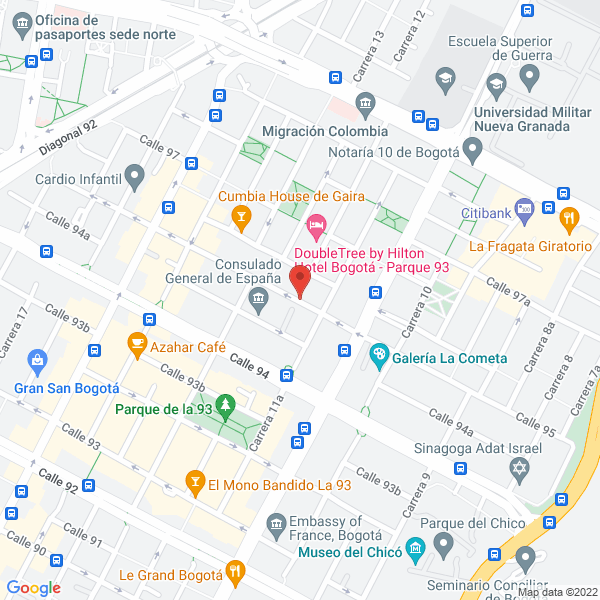 Mapa de Adisev Ltda.
