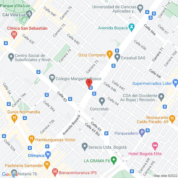 Mapa de Master Cars Union Ltda.