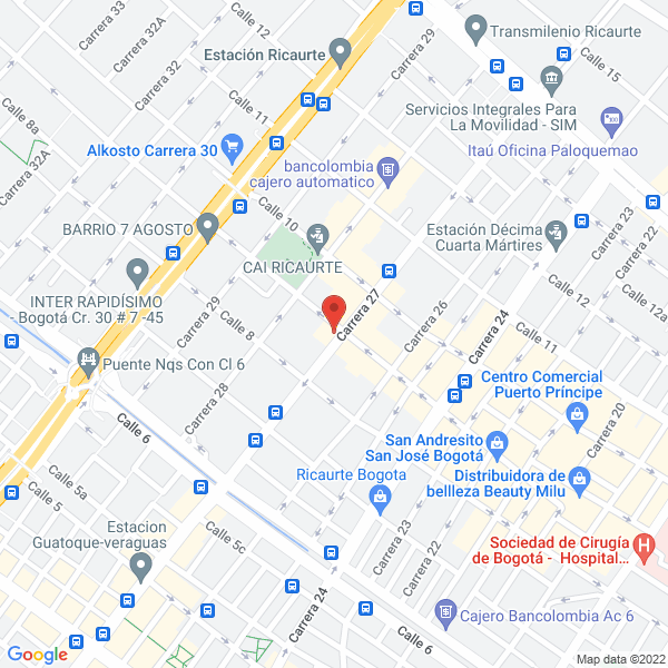 Mapa de Wilson Hernando Garzón Buitrago