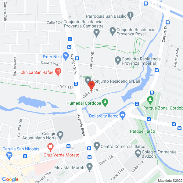 Mapa de Comercializadora Ar Trading S.A.S.