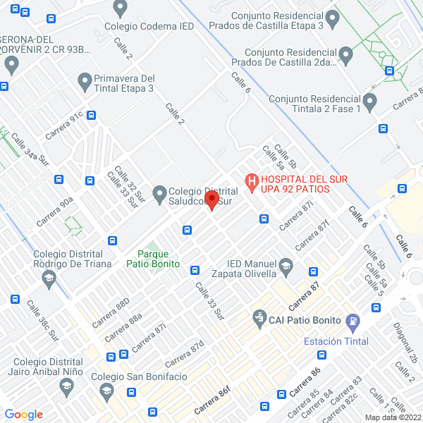 Mapa de El Bodegón De Cota E.U.