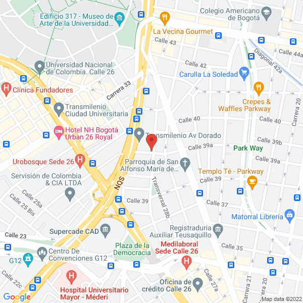 Mapa de Andiaseo Ltda.