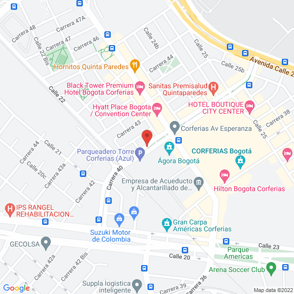 Mapa de Luis Hernando Ariza Sanabria