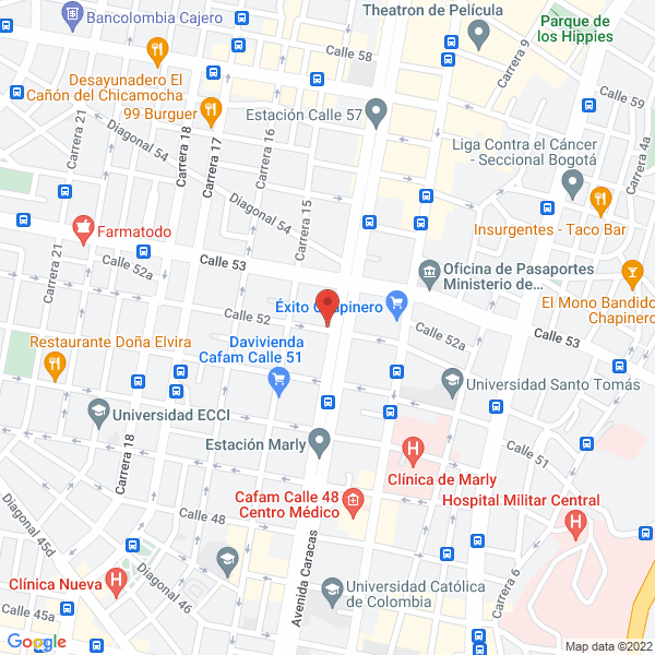Mapa de Viemat Ltda.