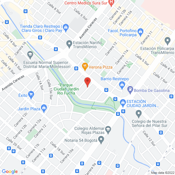 Mapa de Comunicaciones Comerciales Ltda.