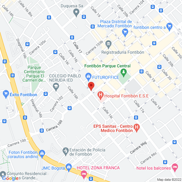 Mapa de Servigruas Villamil S.A.S.