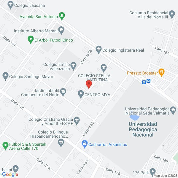 Mapa de Fundacion Colegio Heraldos Del Evangelio