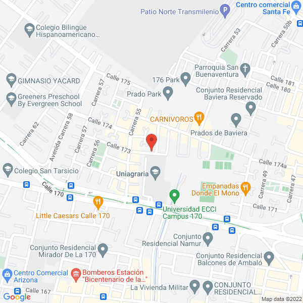Mapa de Medicina Estética Divali I.P.S. S.A.S.