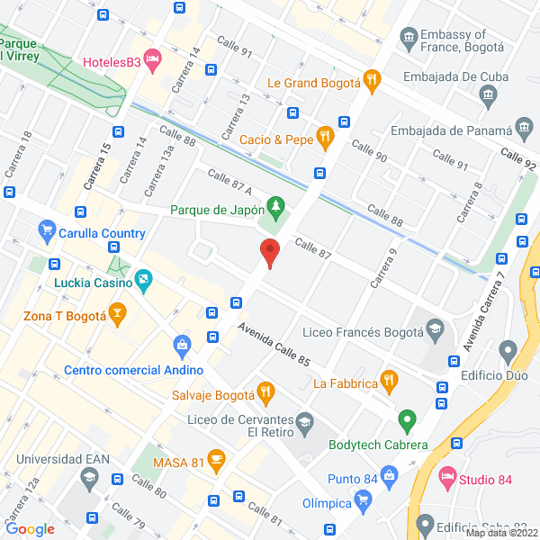 Mapa de Metis Group S.A.
