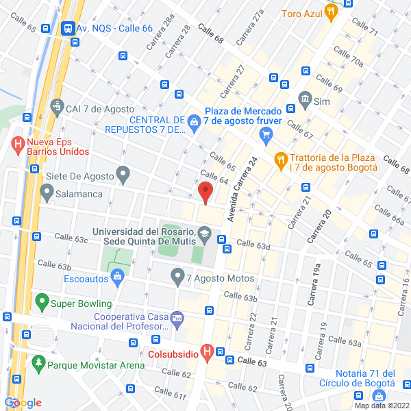 Mapa de Importadora Carfab Ltda.