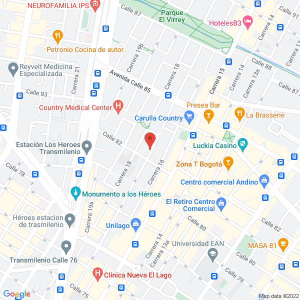 Mapa de Restrepo Capacho Ana Victoria