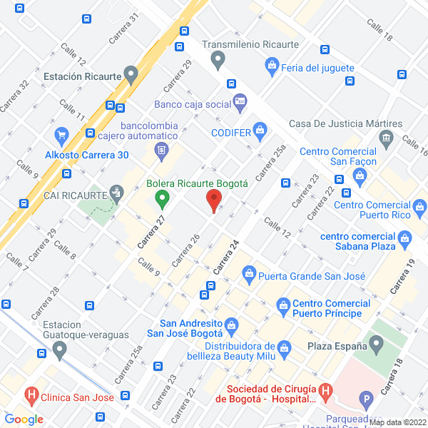 Mapa de Laboratorio Diesel Asociados Ltda.