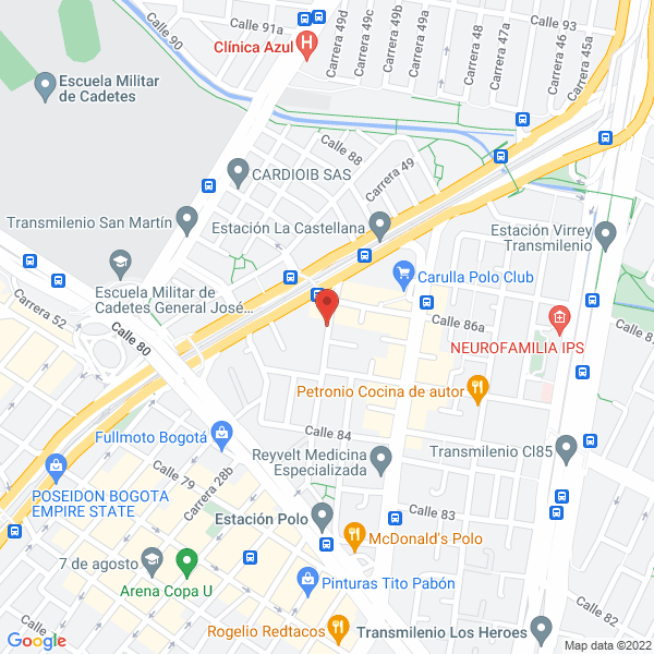 Mapa de Barilko