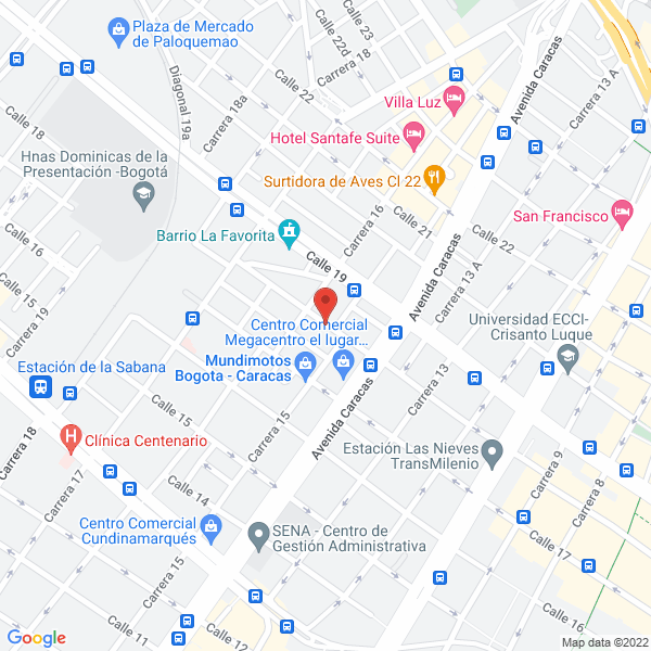 Mapa de Proyectarte Diseño Y Construccion S.A.S.