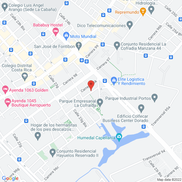 Mapa de José Antonio Benítez Ortiz Y Cía. S.A.S.