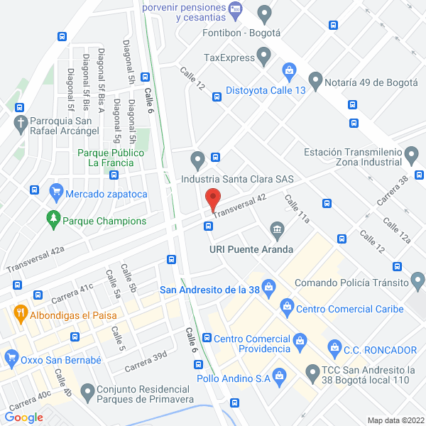 Mapa de Cartoflex S.A.S.