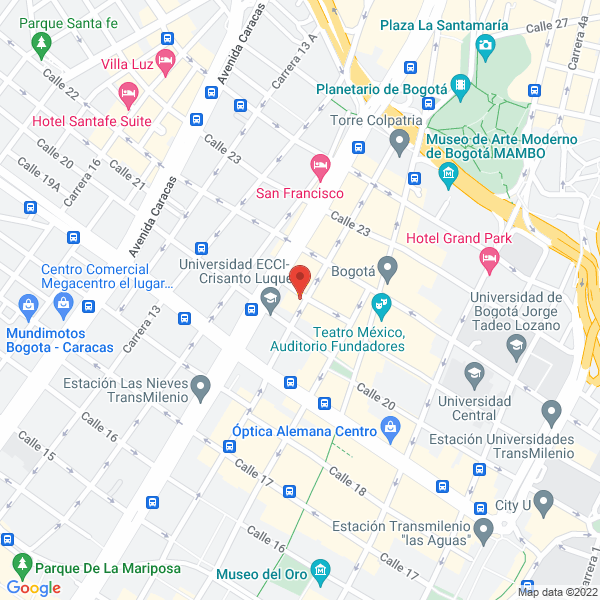 Mapa de Electromundo Ltda