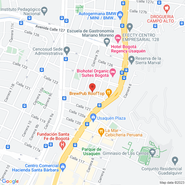 Map of Gestion Interactiva S.A.S.