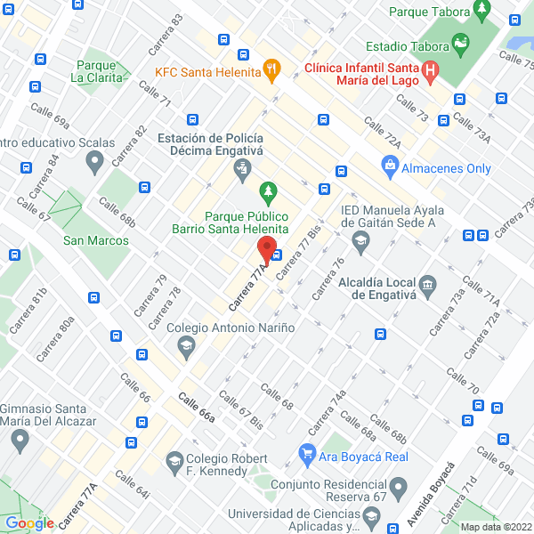 Mapa de Sonia Inés Rodríguez Espino