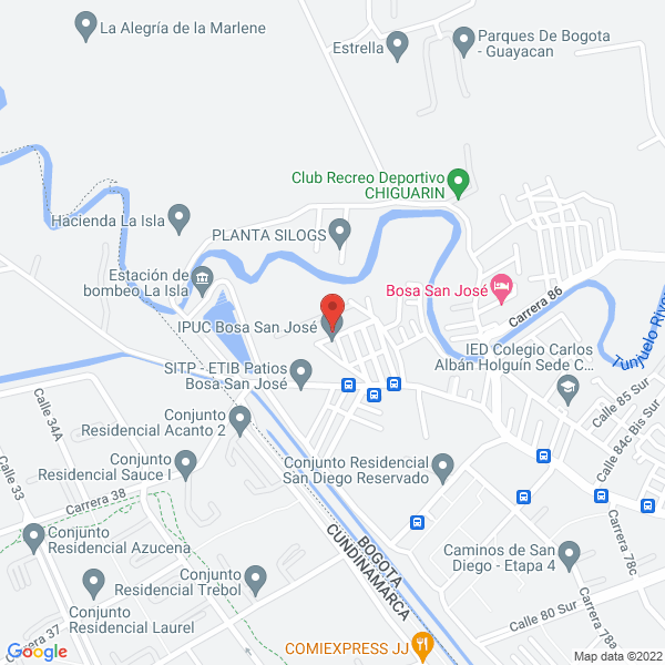 Mapa de Fundiciones Marin Hermanos S.A.S.