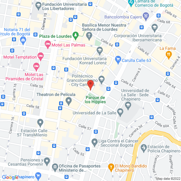 Mapa de Vsoft Colombia Ltda.