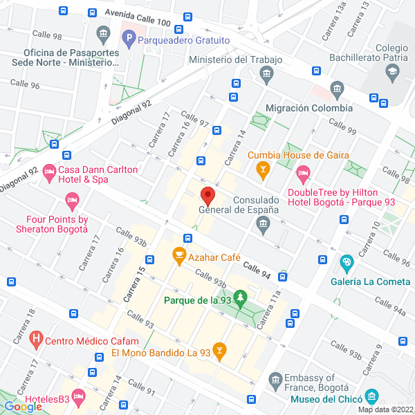Mapa de E Project Ltda.
