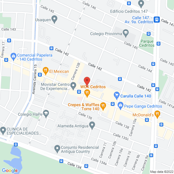 Mapa de Cyclos Asesores De Seguros Ltda.
